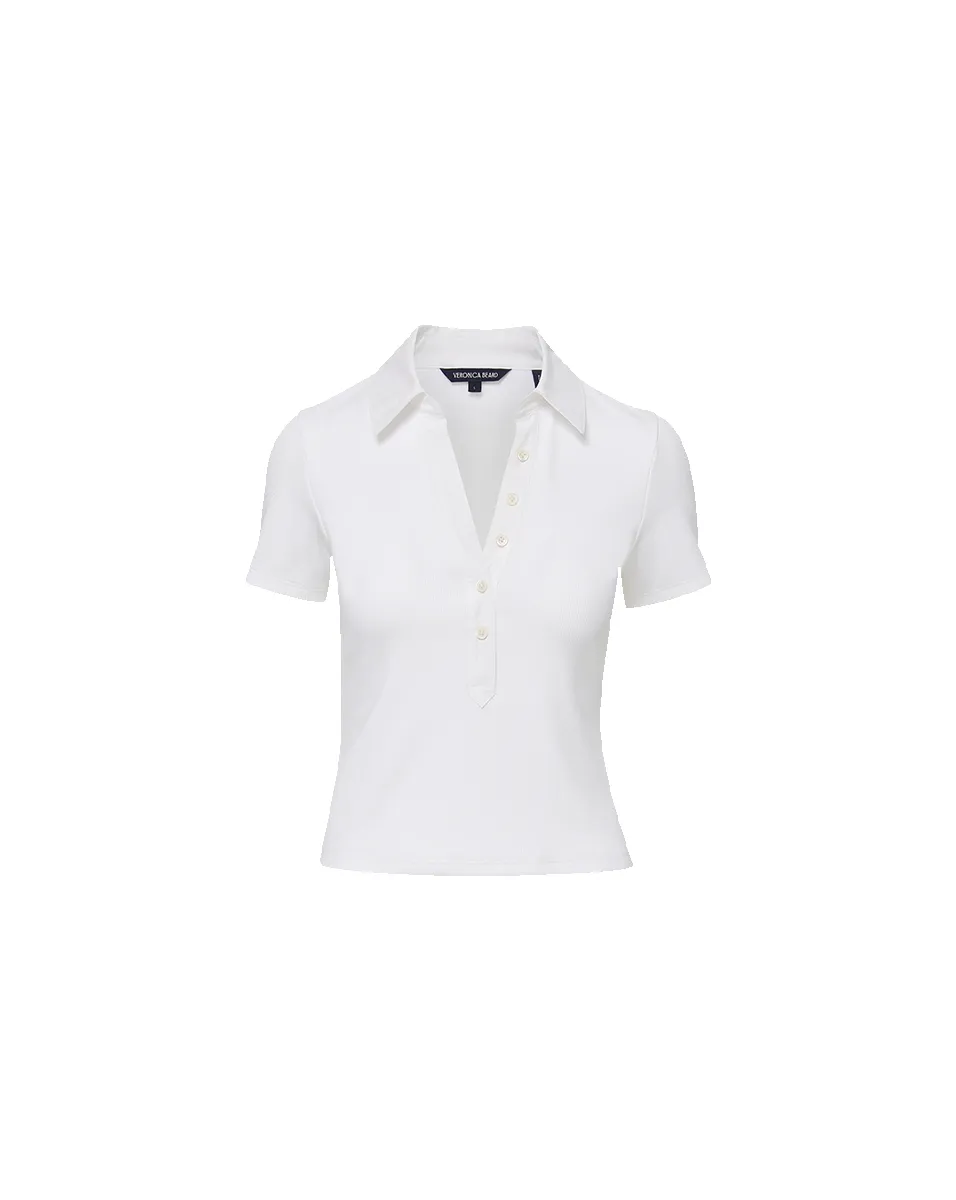 Kearney Button-Down T-Shirt sold by Ulla Johnson product image thumbnail 5