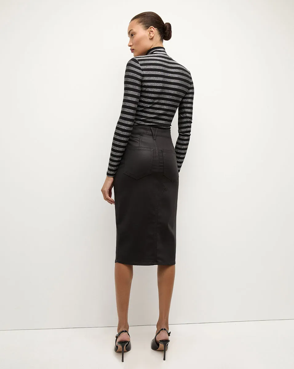 Breves Coated Midi Skirt sold by Ulla Johnson product image thumbnail 5