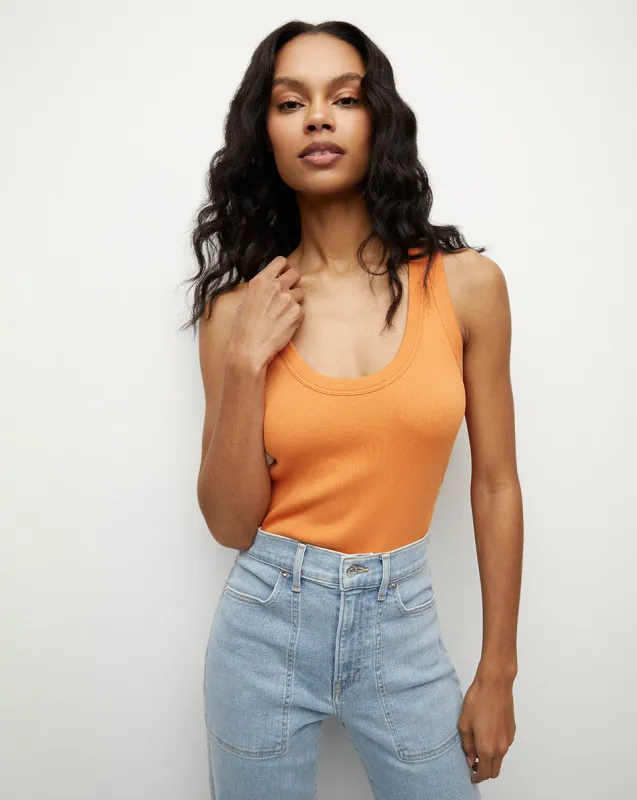 Birke Scoopneck Tank sold by Ulla Johnson