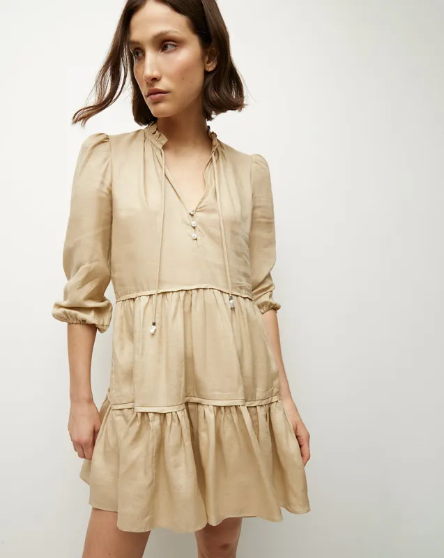 Hawken Linen Dress made by Veronica Beard
