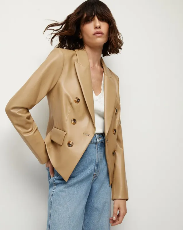 Cooke Vegan Leather Dickey Jacket sold by Ulla Johnson