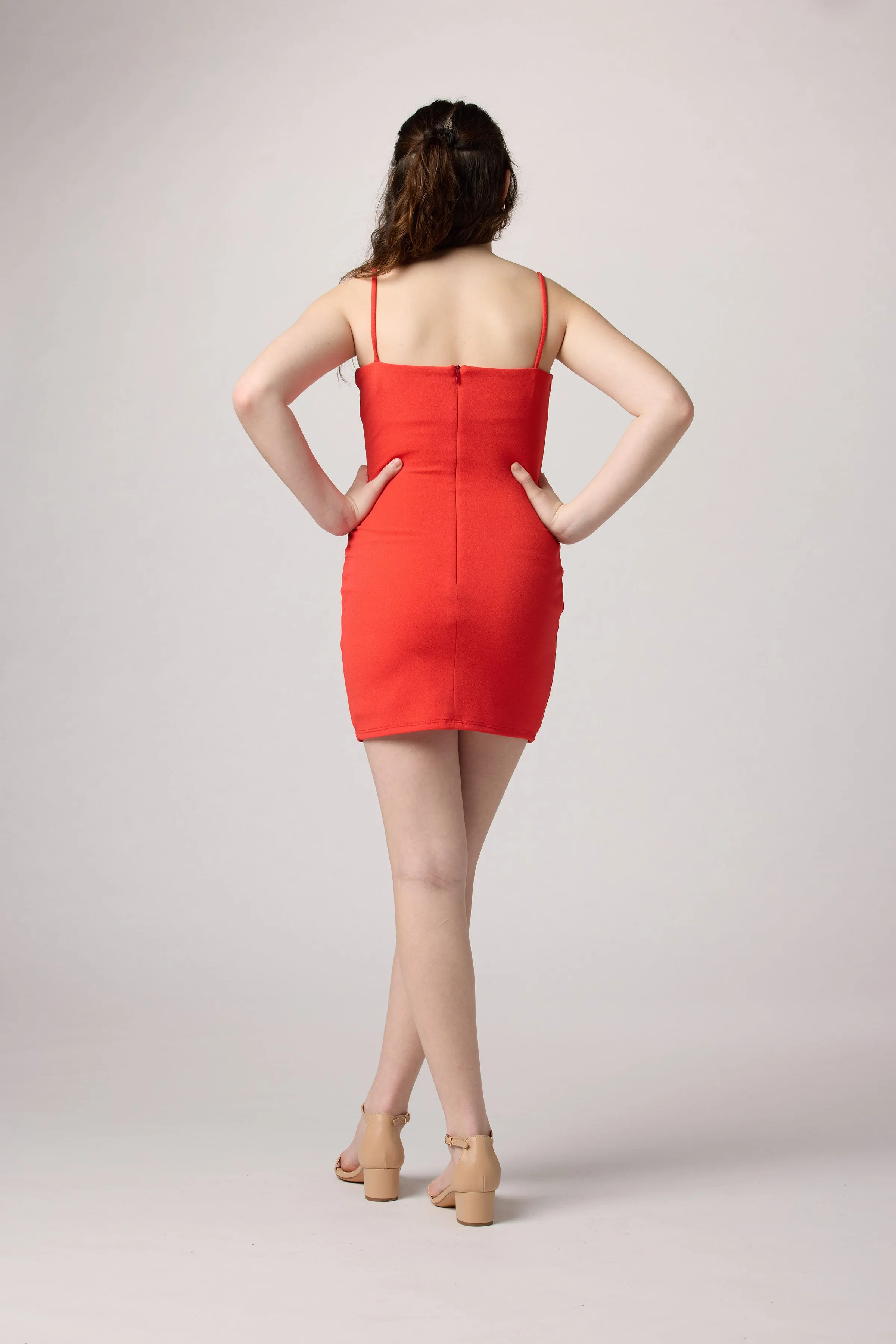 Thin Strap Mini Dress sold by Un Deux Trois product image thumbnail 2