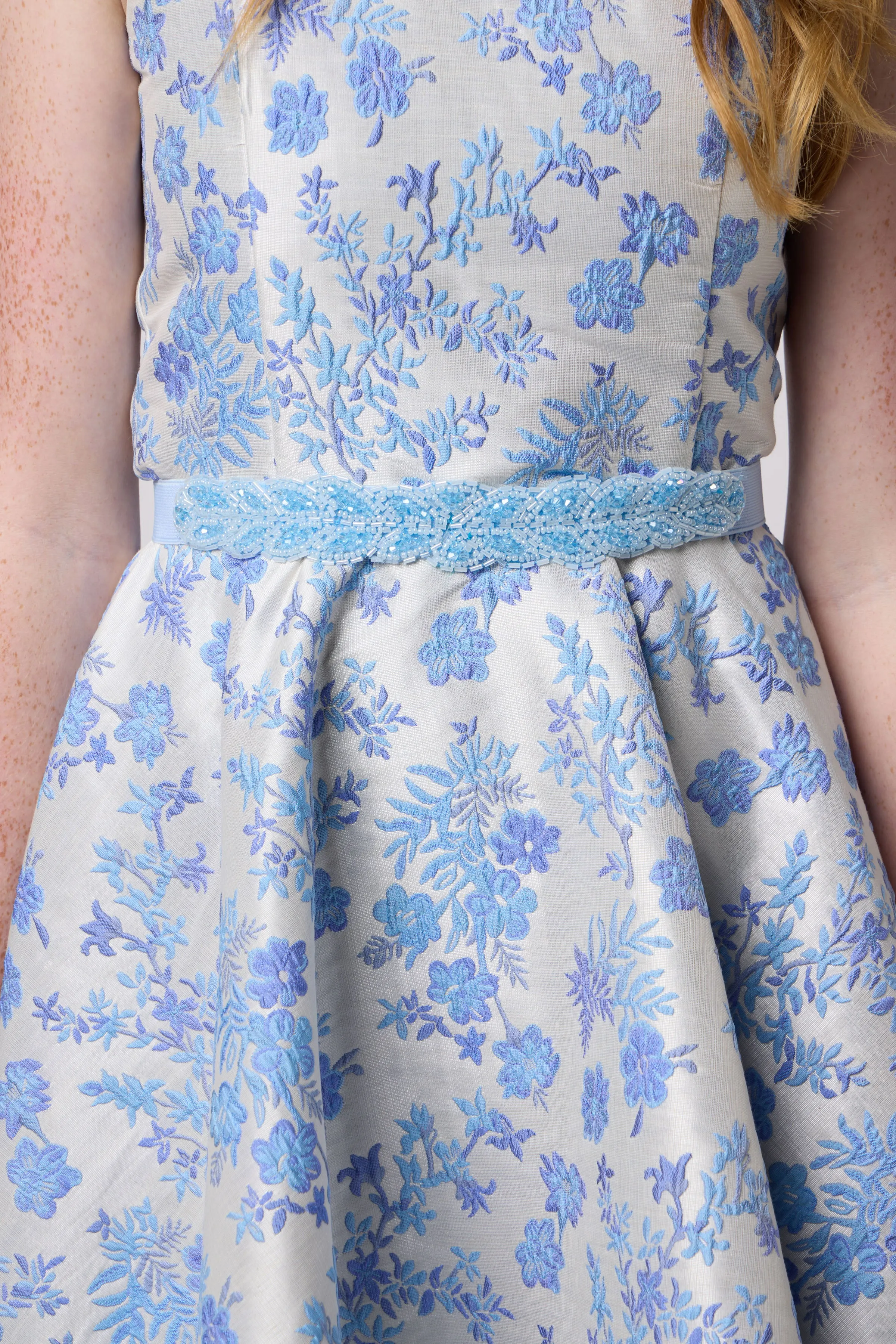 Beaded Braid Belt sold by Un Deux Trois