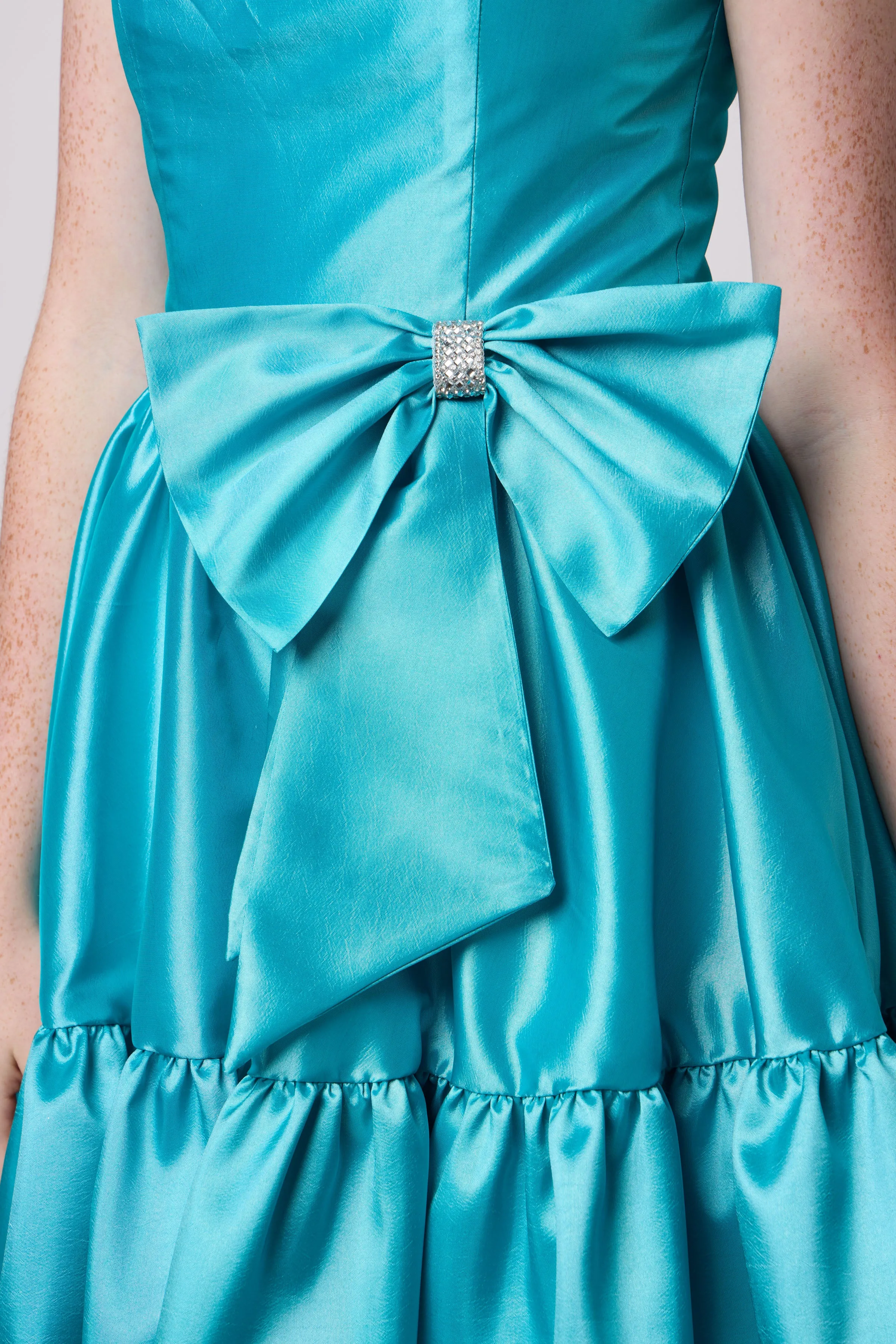 Junior Bubble Bow Dress sold by Un Deux Trois product image thumbnail 2