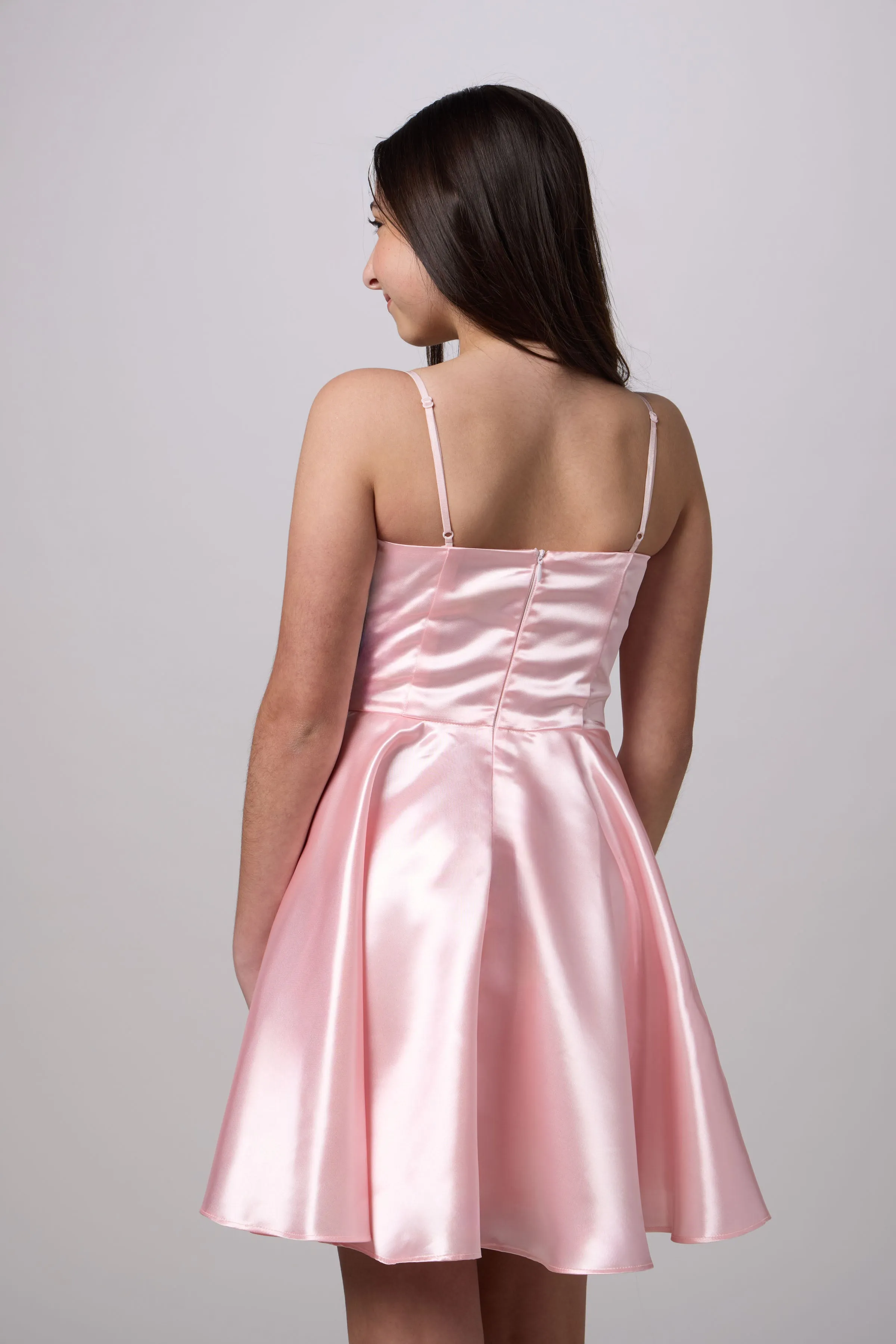 Fit and Flare Party Dress in Longer Length sold by Un Deux Trois product image thumbnail 4