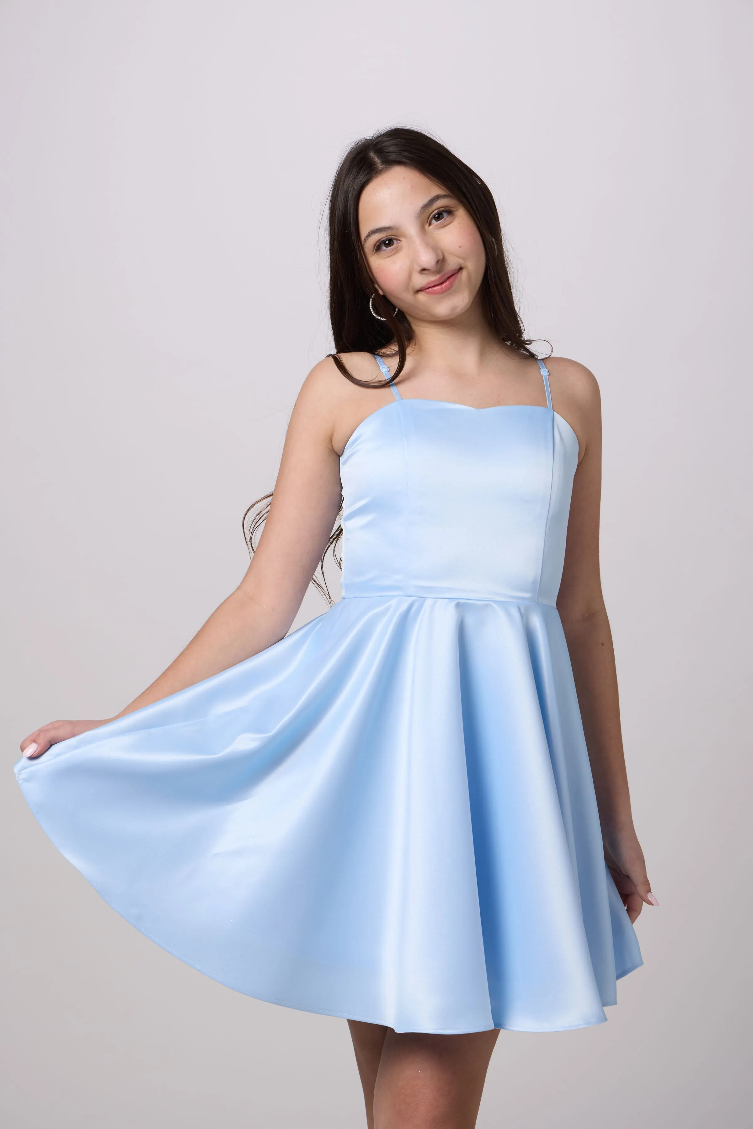 Fit and Flare Party Dress in Longer Length sold by Un Deux Trois