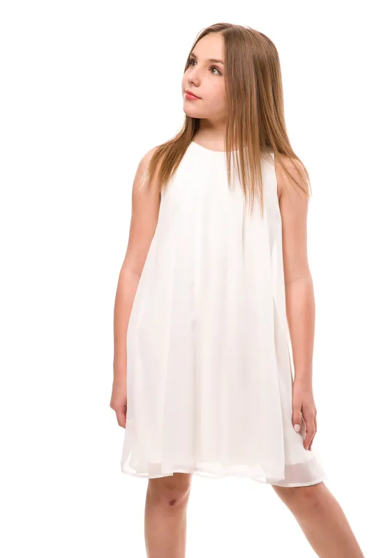 Chiffon Shift Dress sold by Un Deux Trois