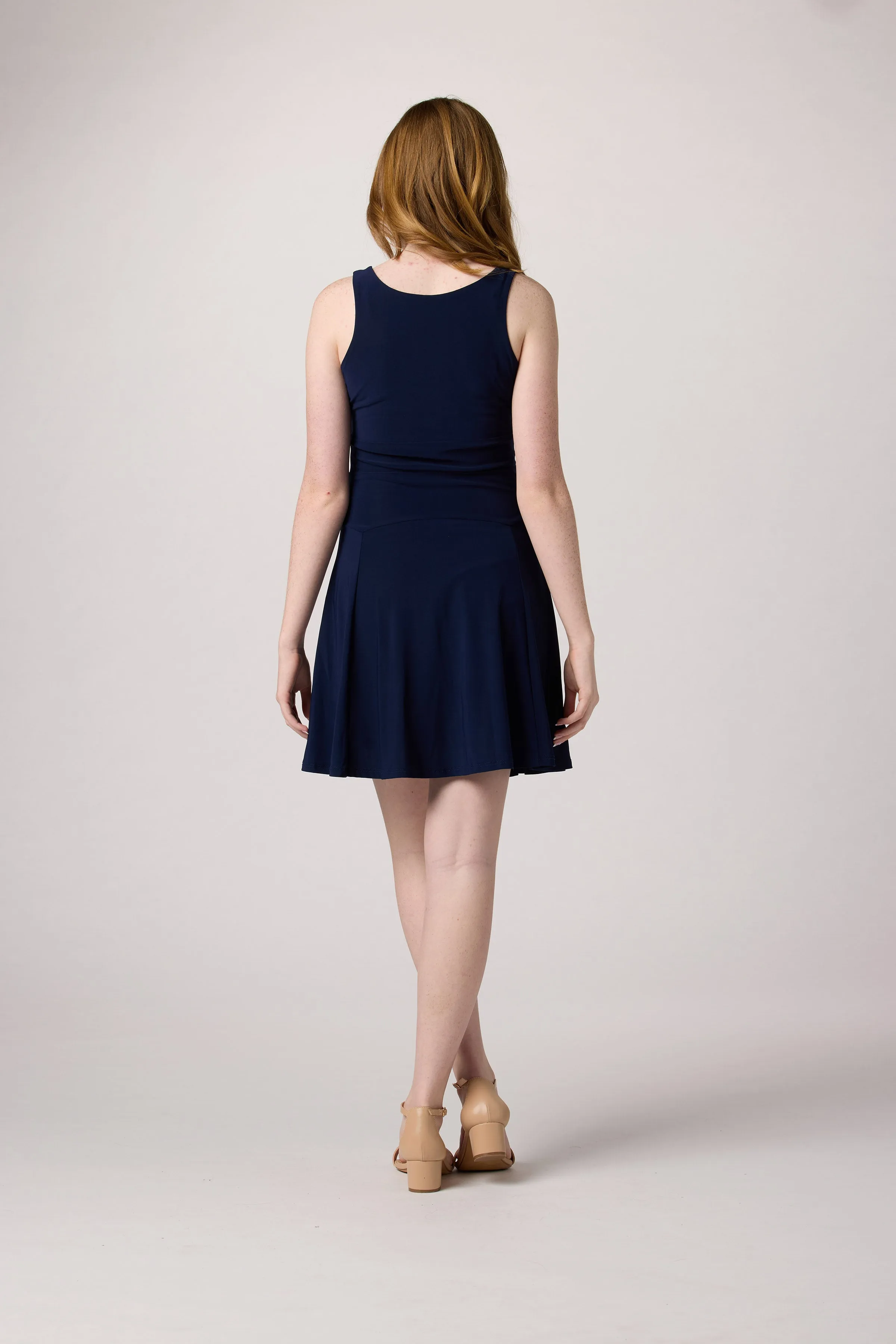 Sleeveless Skater Dress sold by Un Deux Trois product image thumbnail 4