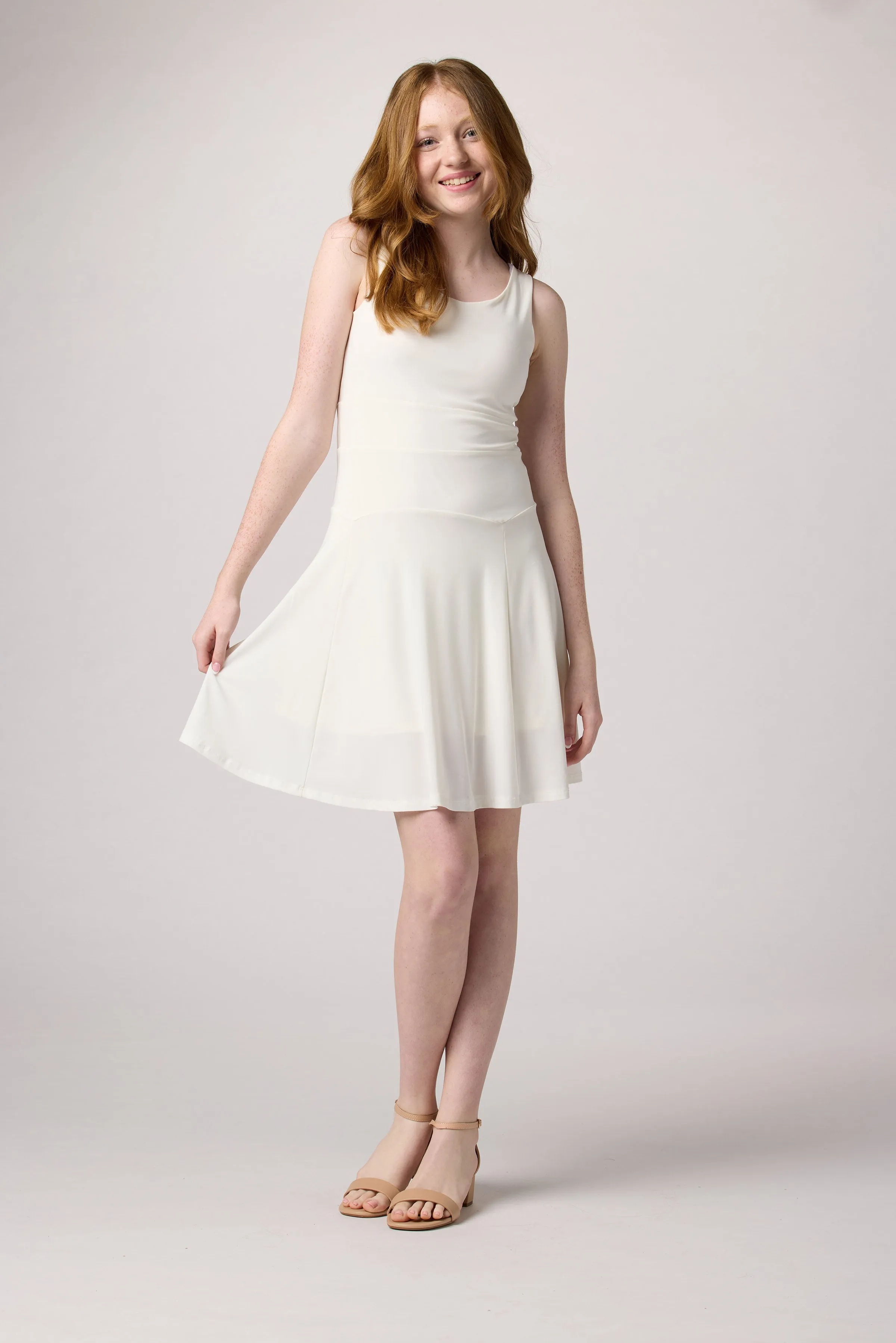 Sleeveless Skater Dress sold by Un Deux Trois