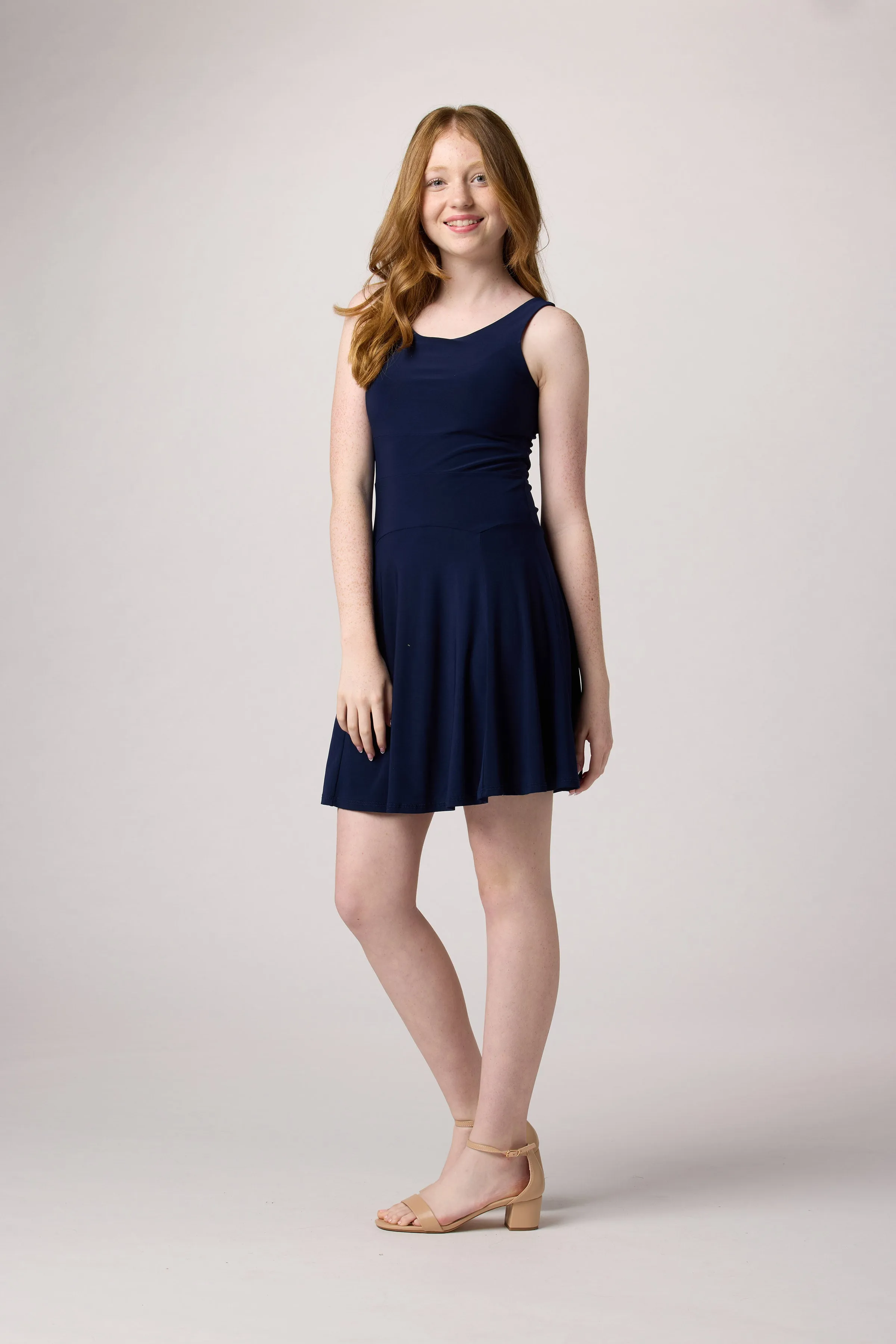 Sleeveless Skater Dress sold by Un Deux Trois product image thumbnail 3