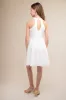Skater Halter Dress in Longer Length sold by Un Deux Trois