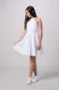 Skater Halter Dress in Longer Length sold by Un Deux Trois