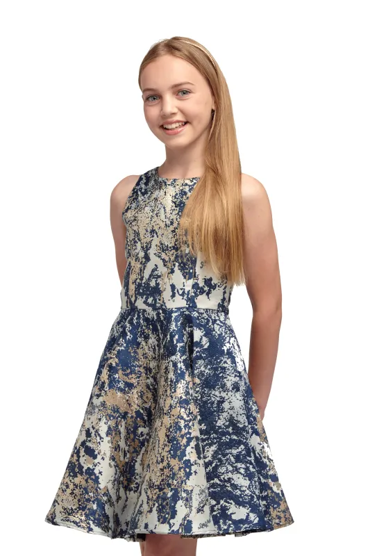 Racerback Jacquard Dress sold by Un Deux Trois
