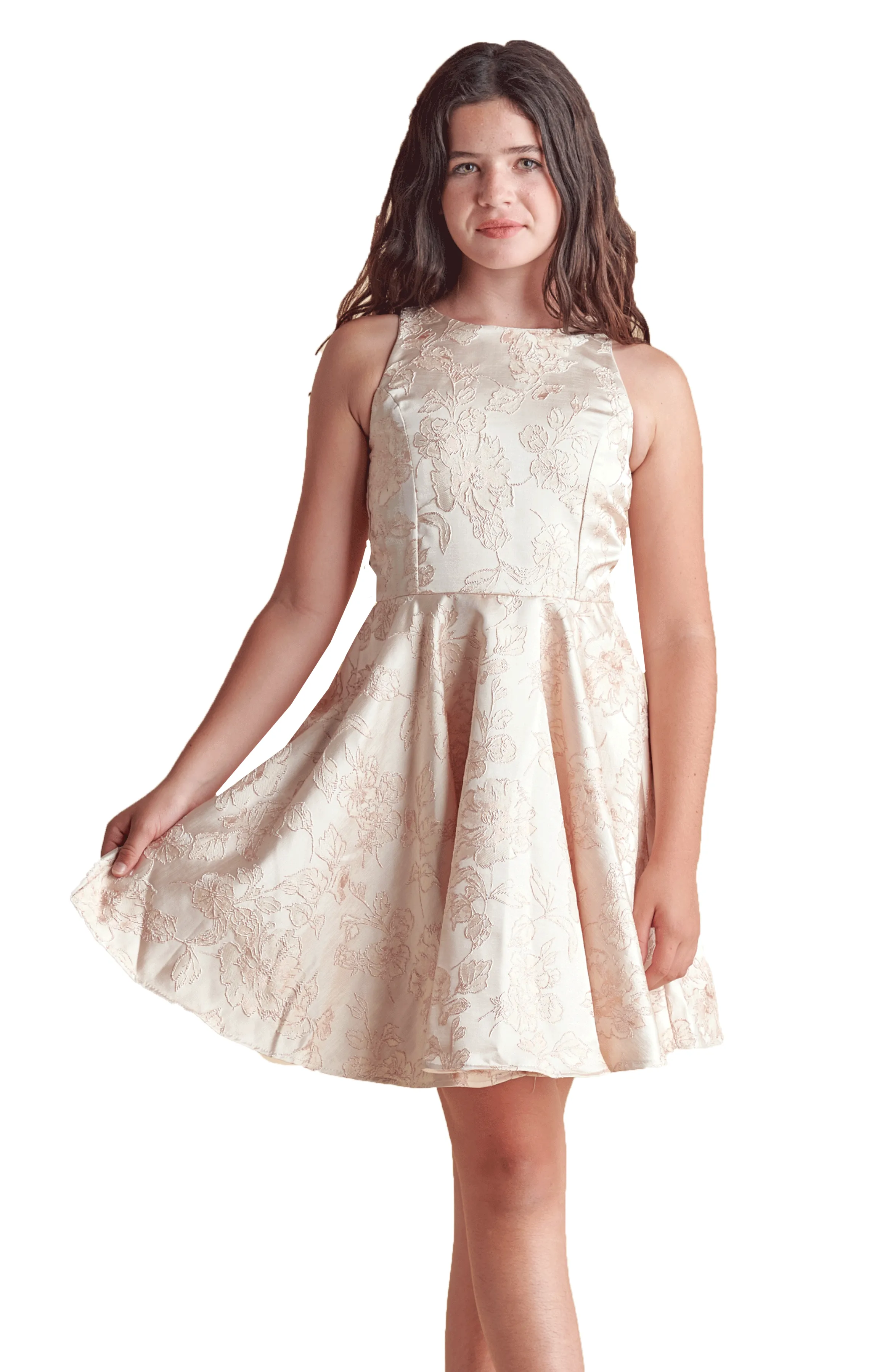 Racerback Jacquard Dress sold by Un Deux Trois