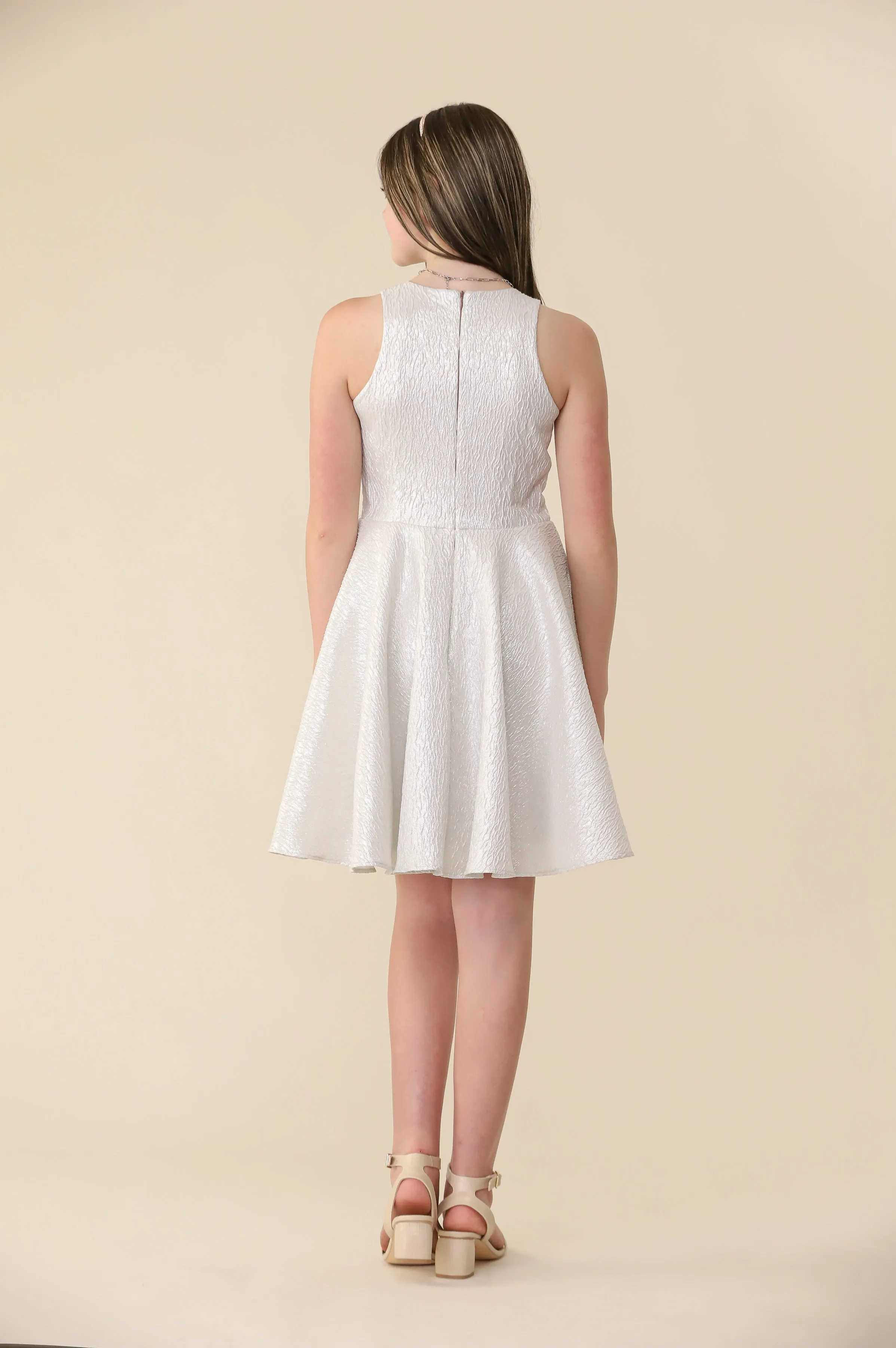 Racerback Jacquard Dress sold by Un Deux Trois product image thumbnail 3
