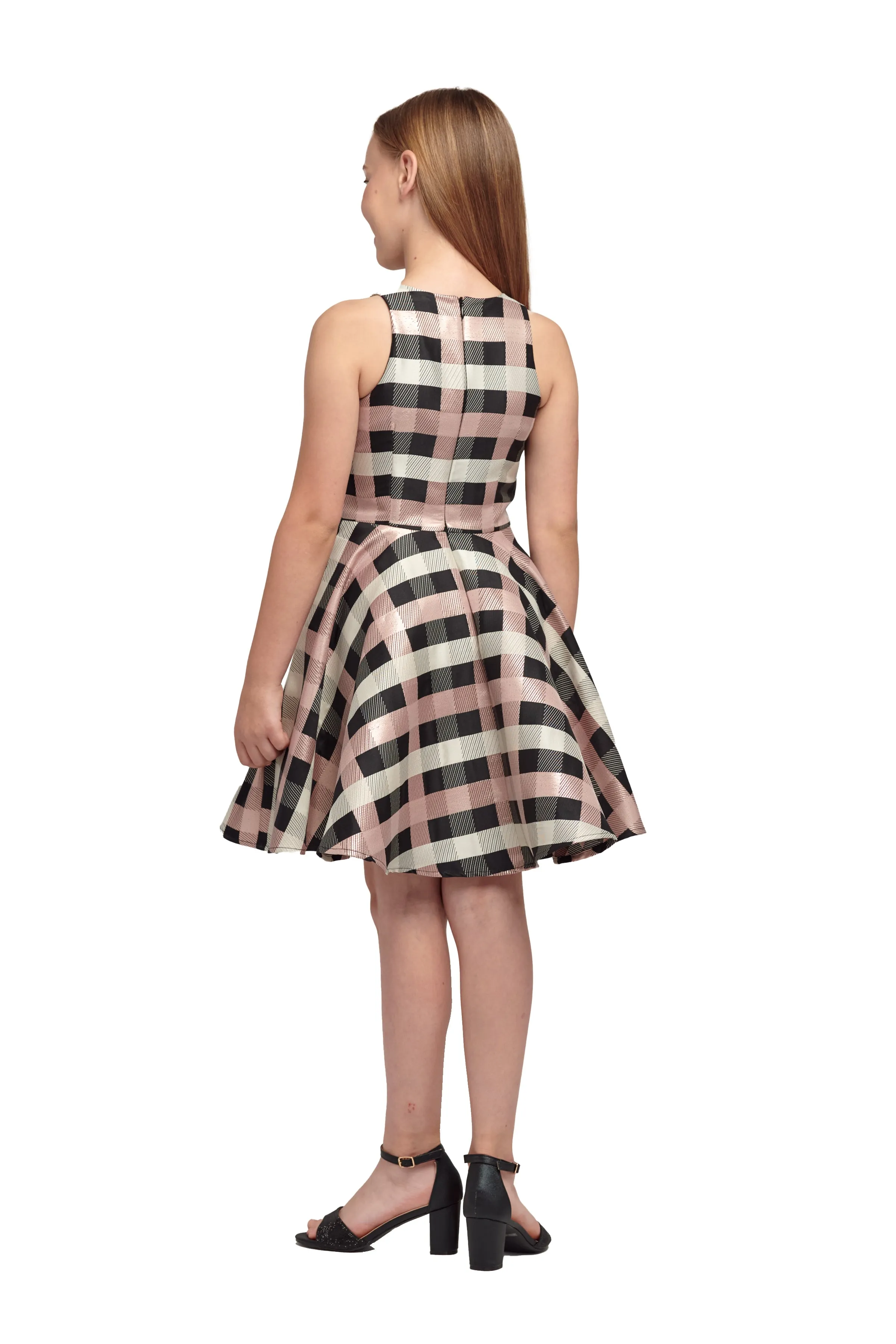 Racerback Jacquard Dress sold by Un Deux Trois product image thumbnail 2