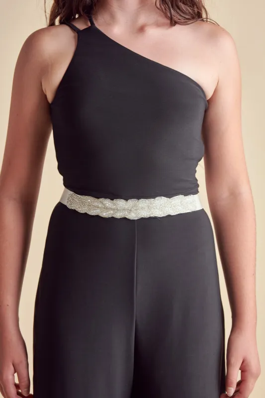 Beaded Braid Belt sold by Un Deux Trois