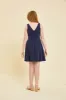 V-Skater Dress in Glitter sold by Un Deux Trois