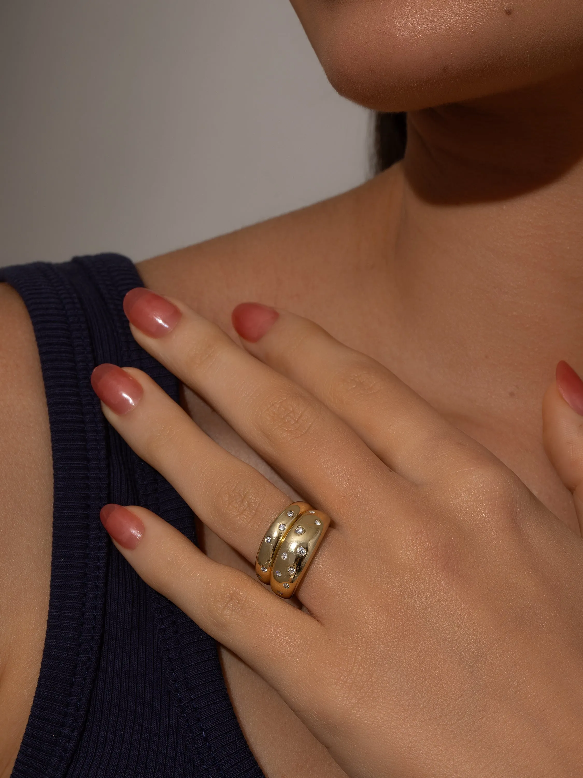 Cosmos Ring Stack (Set of 2) sold by Uncommon James product image thumbnail 2