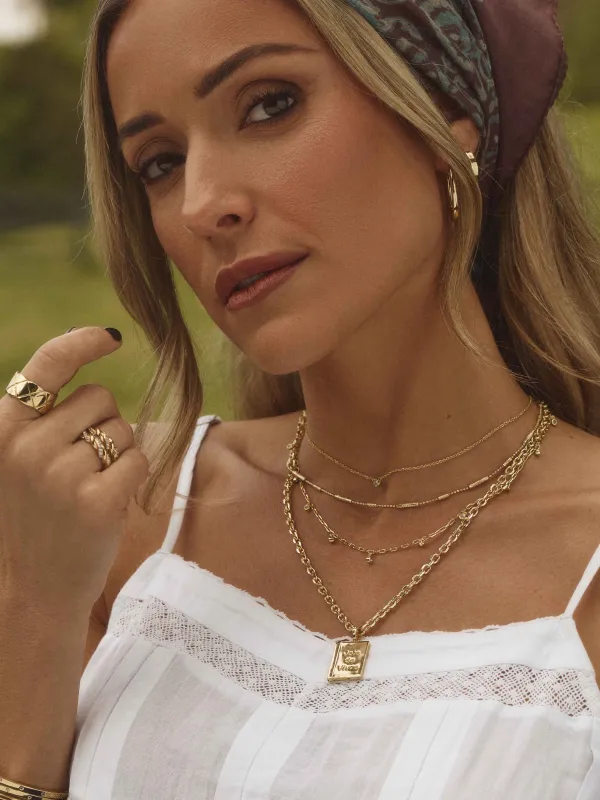 Daydreaming Chain Necklace Stack made by Uncommon James