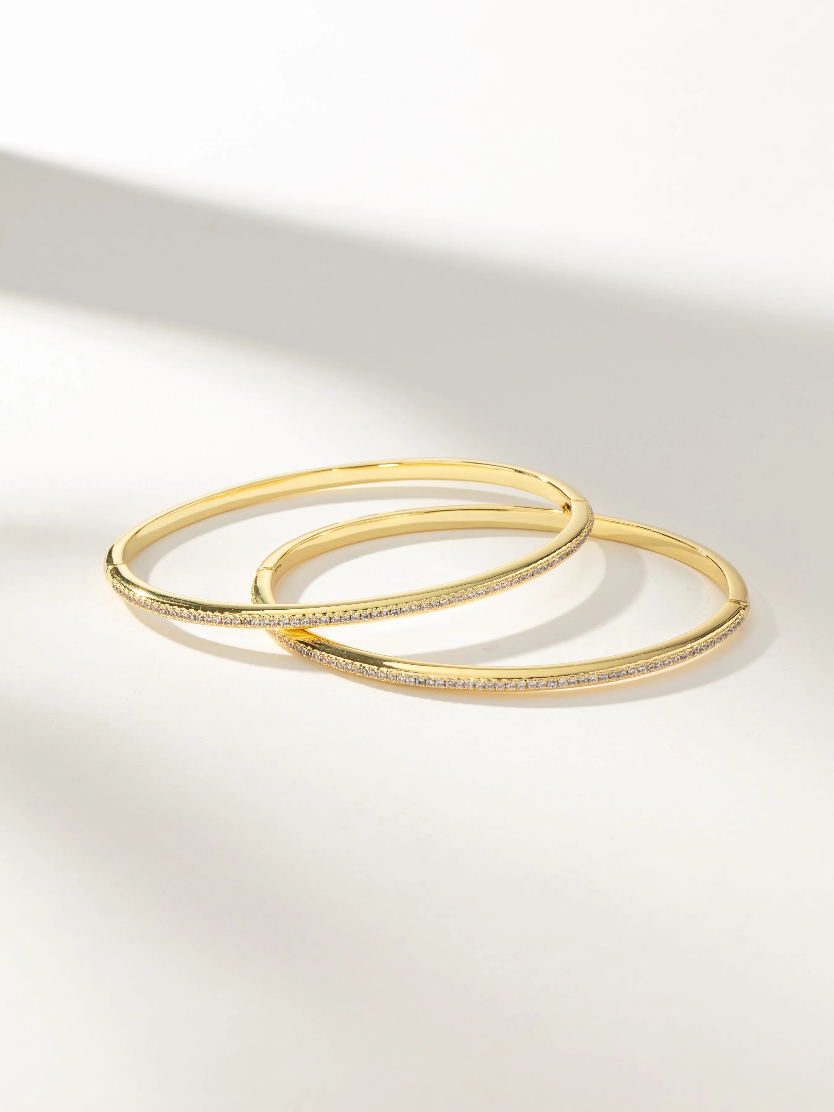 Radiant Glow Pavé Bracelet (Set of 2) sold by Uncommon James
