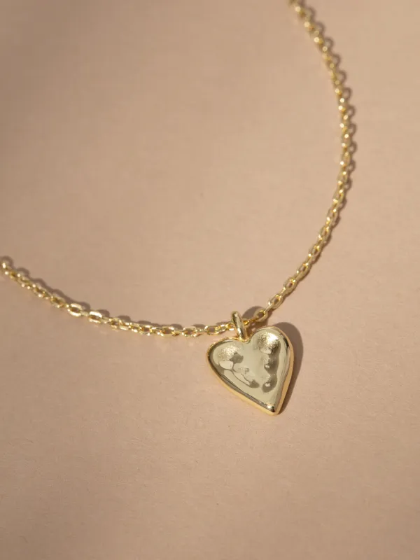 Vermeil Golden Heart Necklace sold by Uncommon James