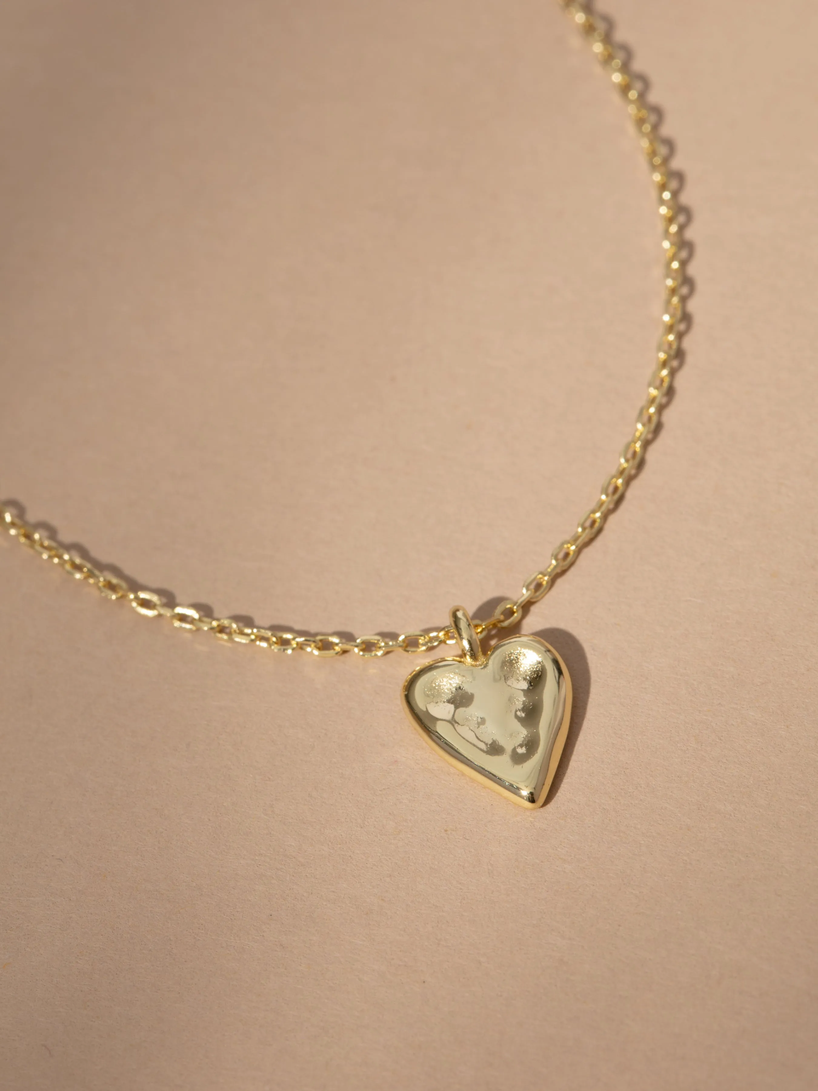 Vermeil Golden Heart Necklace sold by Uncommon James