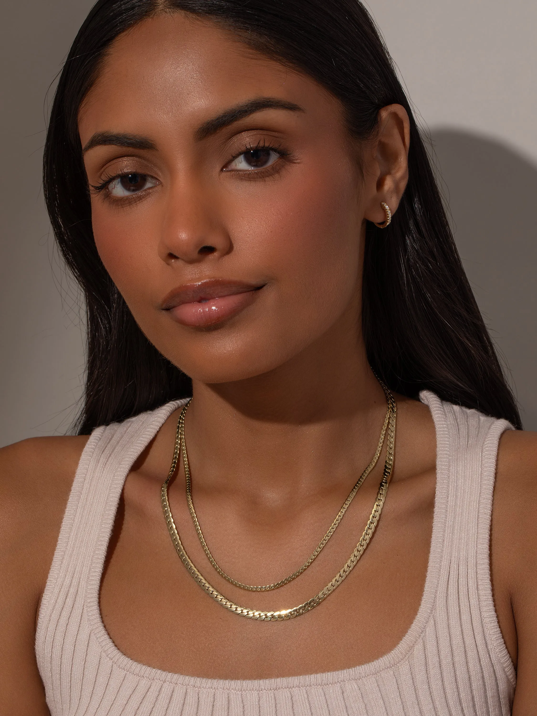 Layered Statement Chain Necklace sold by Uncommon James product image thumbnail 3