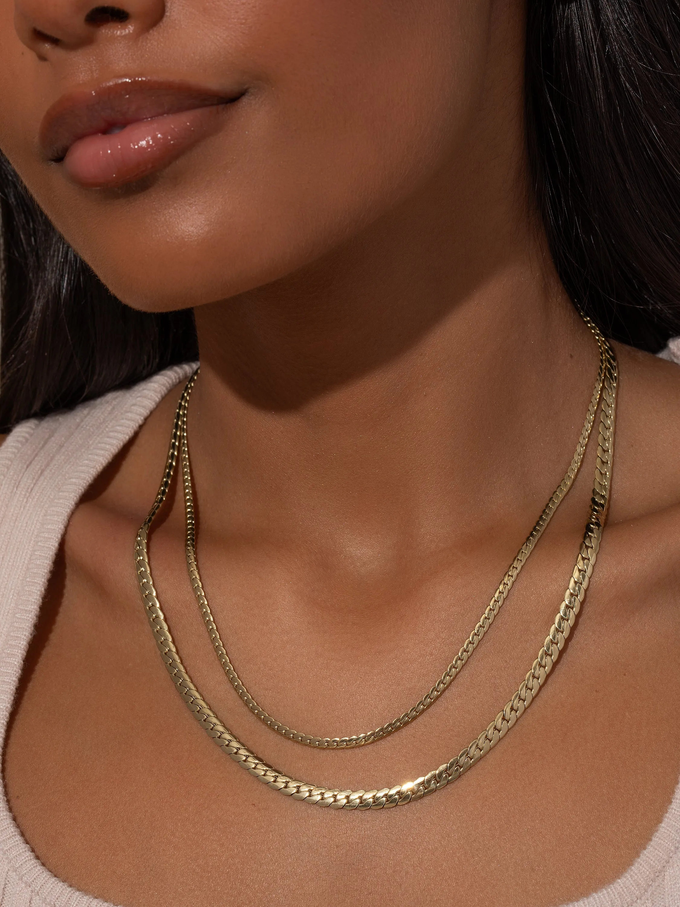 Layered Statement Chain Necklace sold by Uncommon James