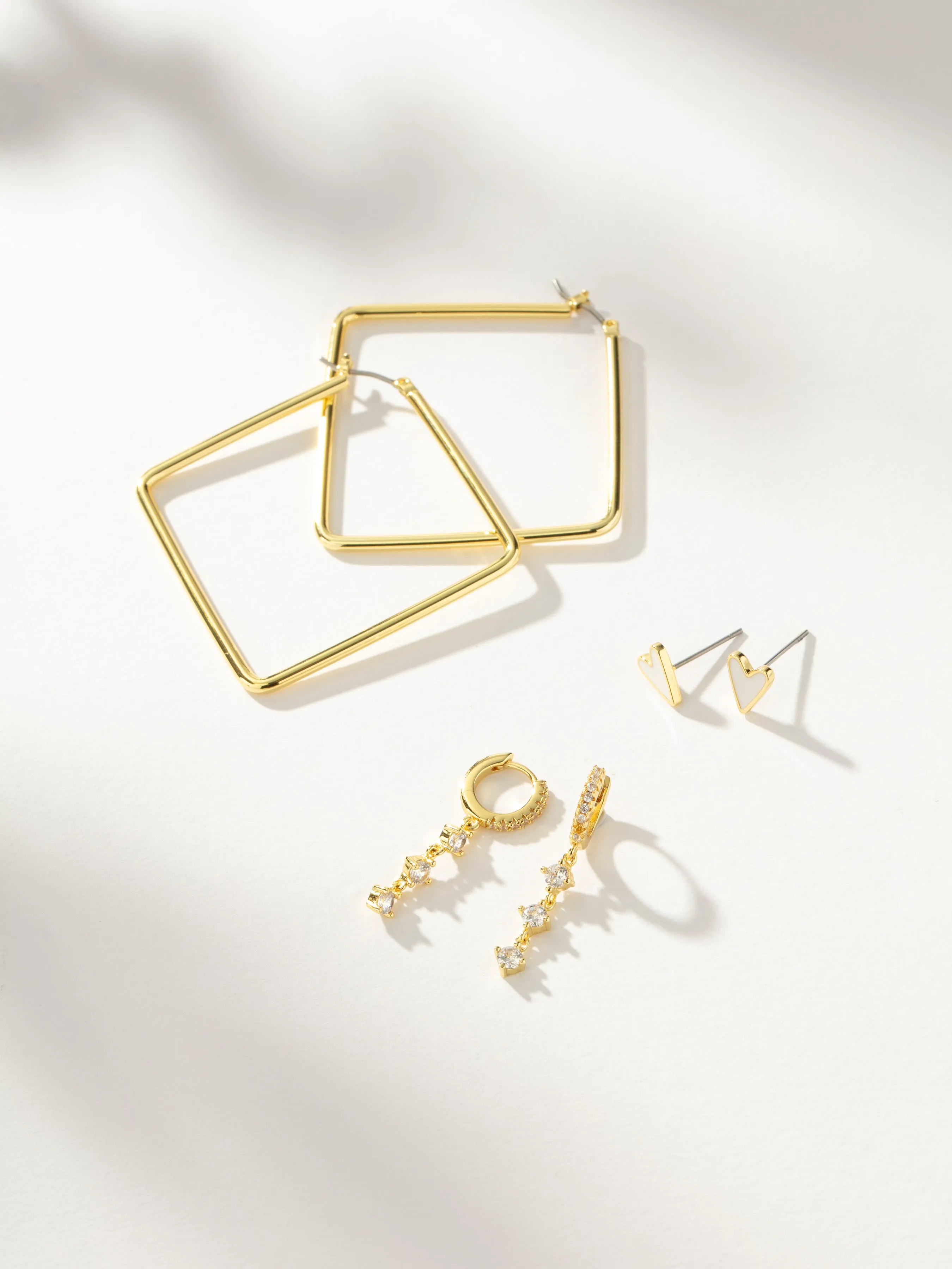 Simple Layers Earring Set sold by Uncommon James