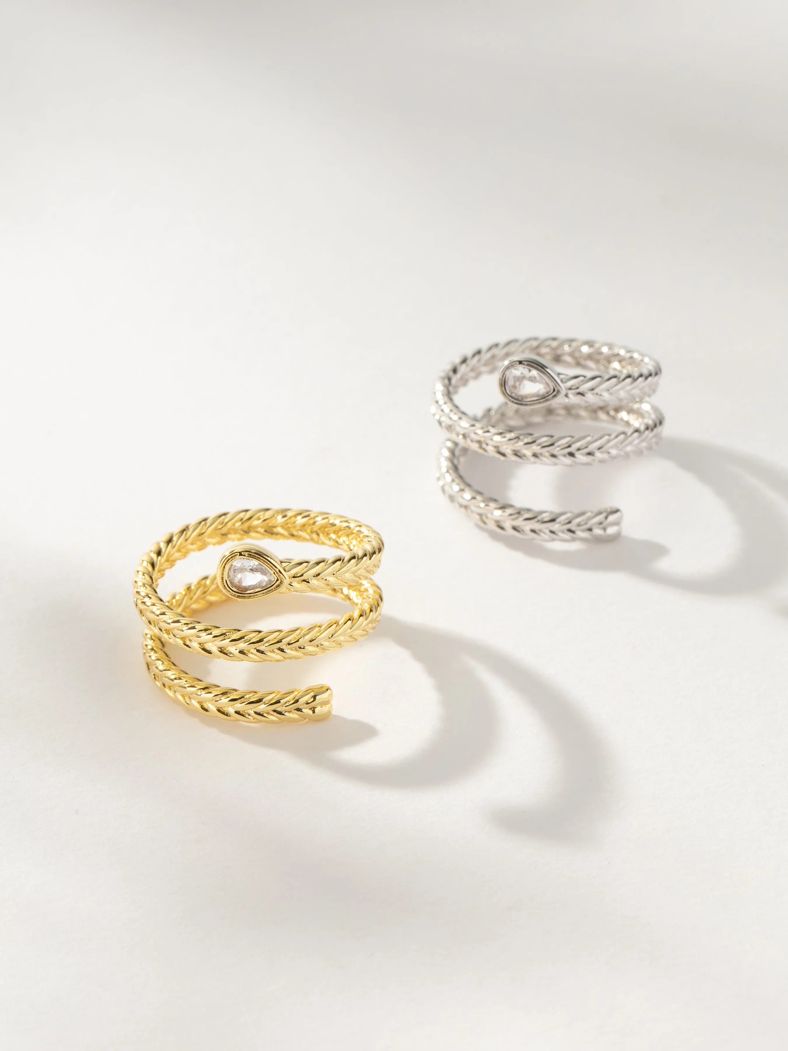 In A Spiral Ring - Gold sold by Uncommon James