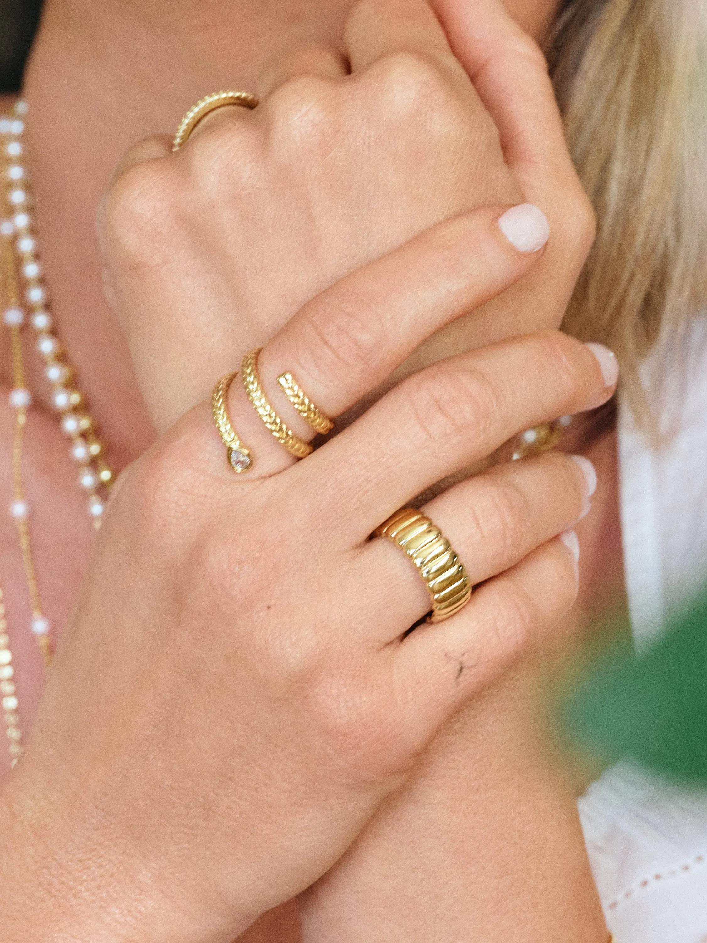 In A Spiral Ring - Gold sold by Uncommon James product image thumbnail 4