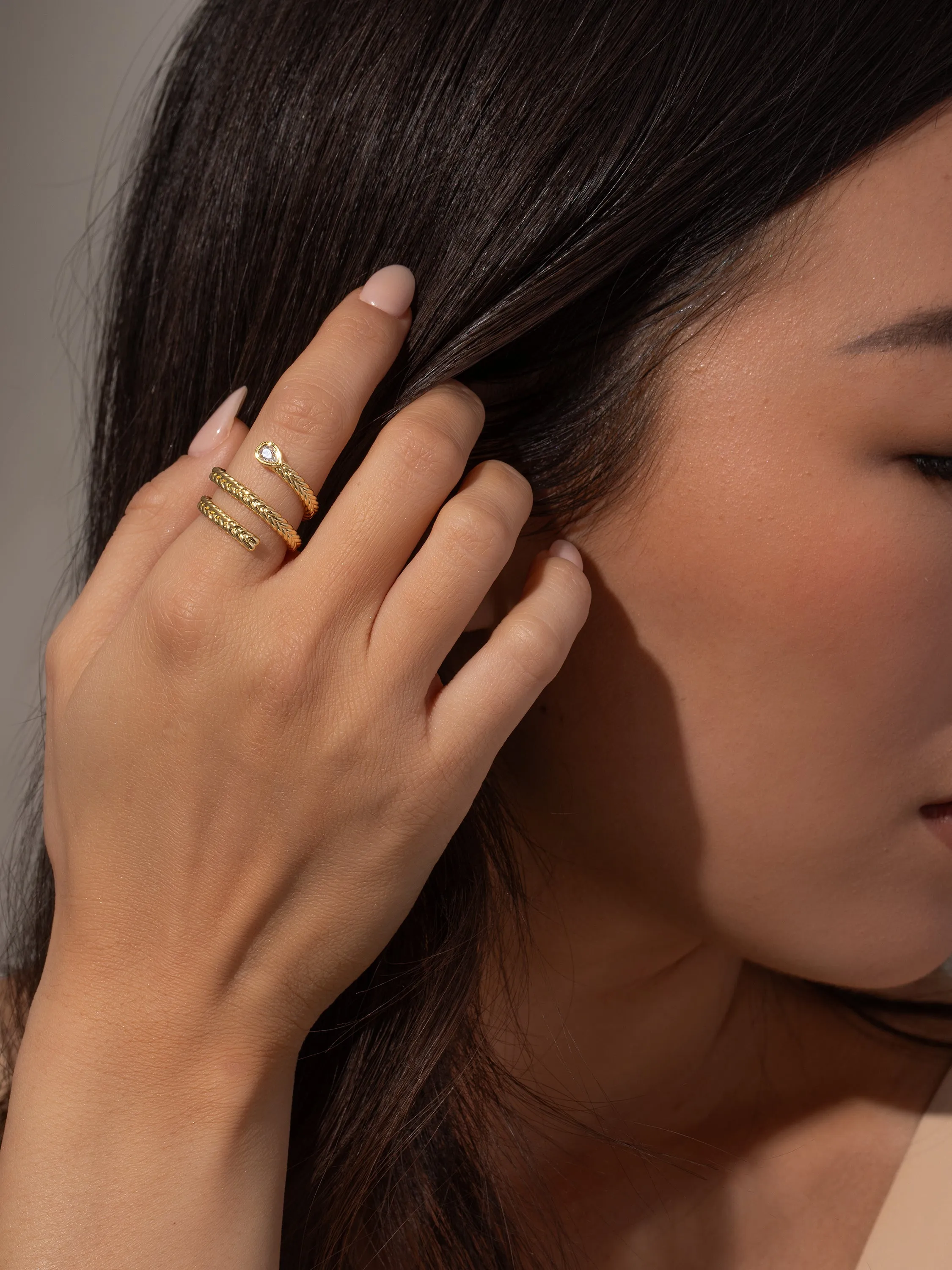 In A Spiral Ring - Gold sold by Uncommon James product image thumbnail 3