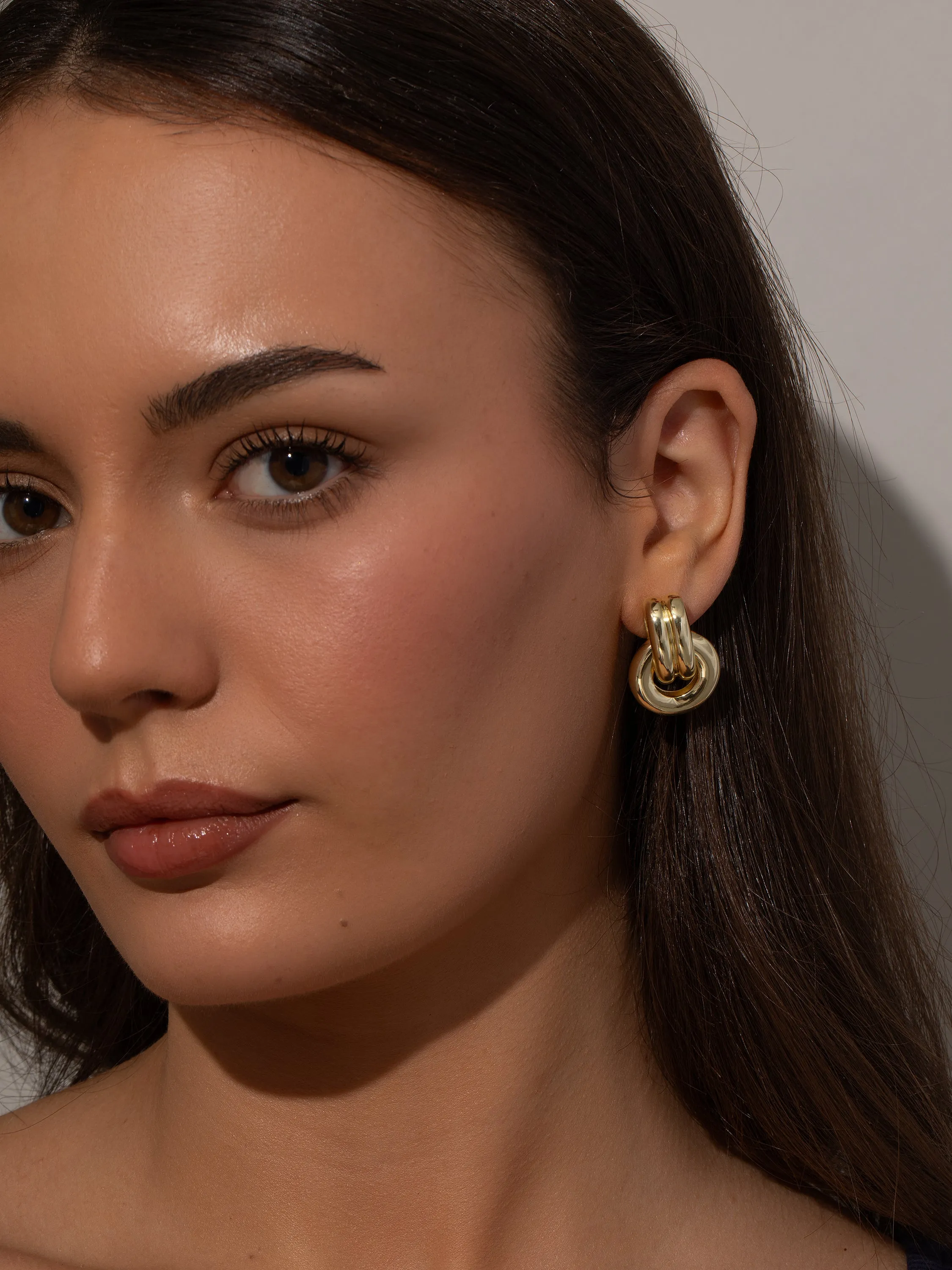 Knotted Hoop Earrings sold by Uncommon James product image thumbnail 3
