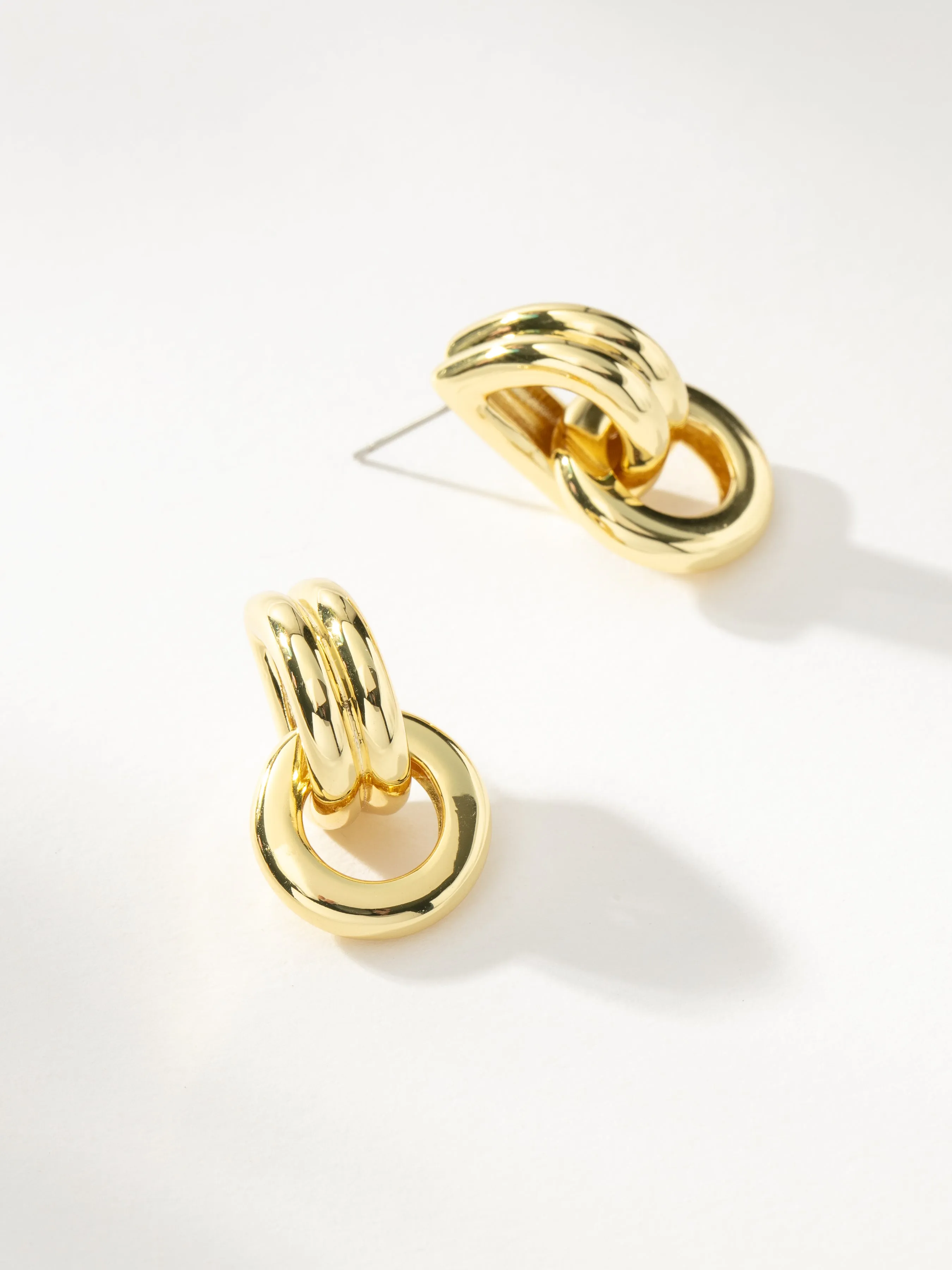 Knotted Hoop Earrings sold by Uncommon James product image thumbnail 5