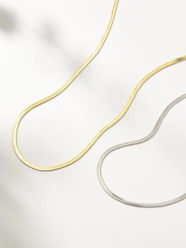 Bossy Herringbone Chain Necklace sold by Uncommon James