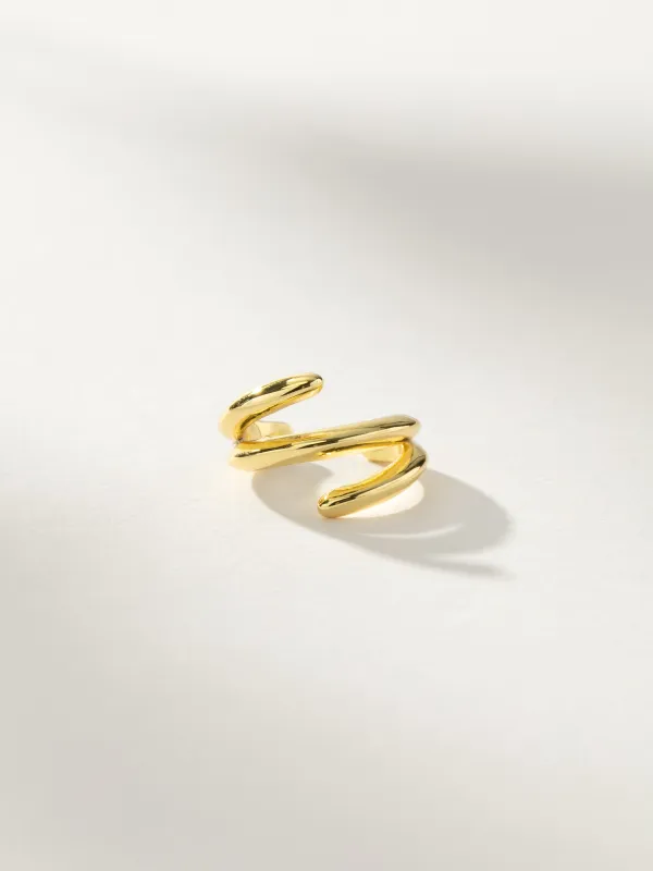 Stay Wild Ear Cuff made by Uncommon James