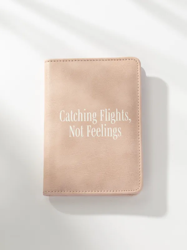 Flights Over Feelings Passport Wallet made by Uncommon James