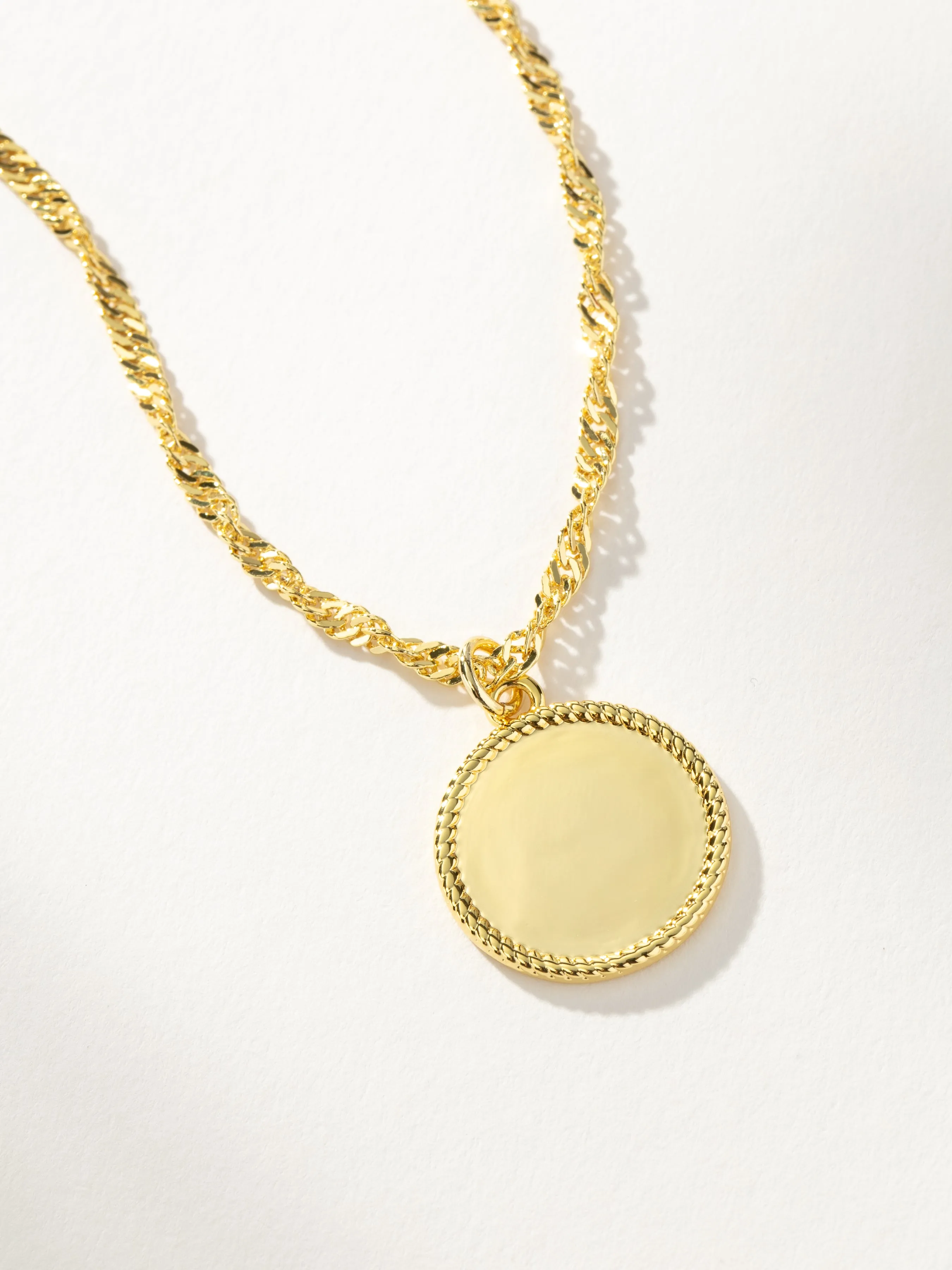 Circle Pendant Necklace sold by Uncommon James product image thumbnail 4