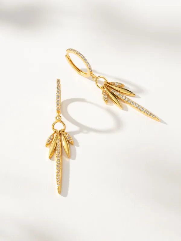 Rocker Girl Earrings made by Uncommon James