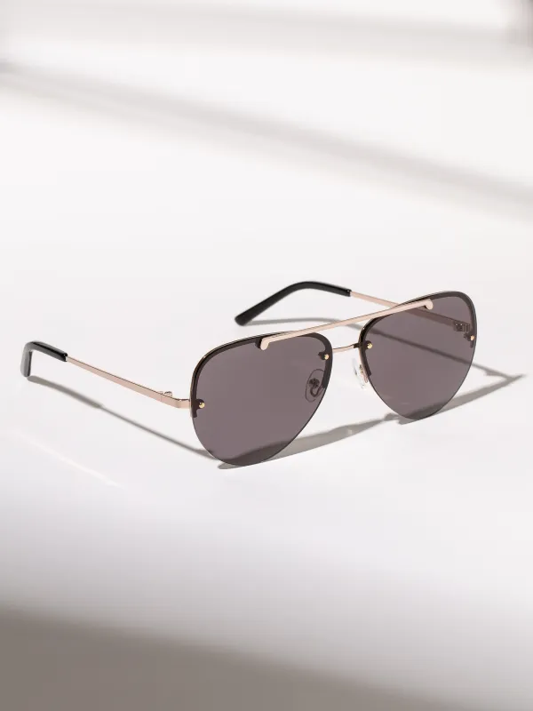 Straight Shooter Aviator Sunglasses made by Uncommon James