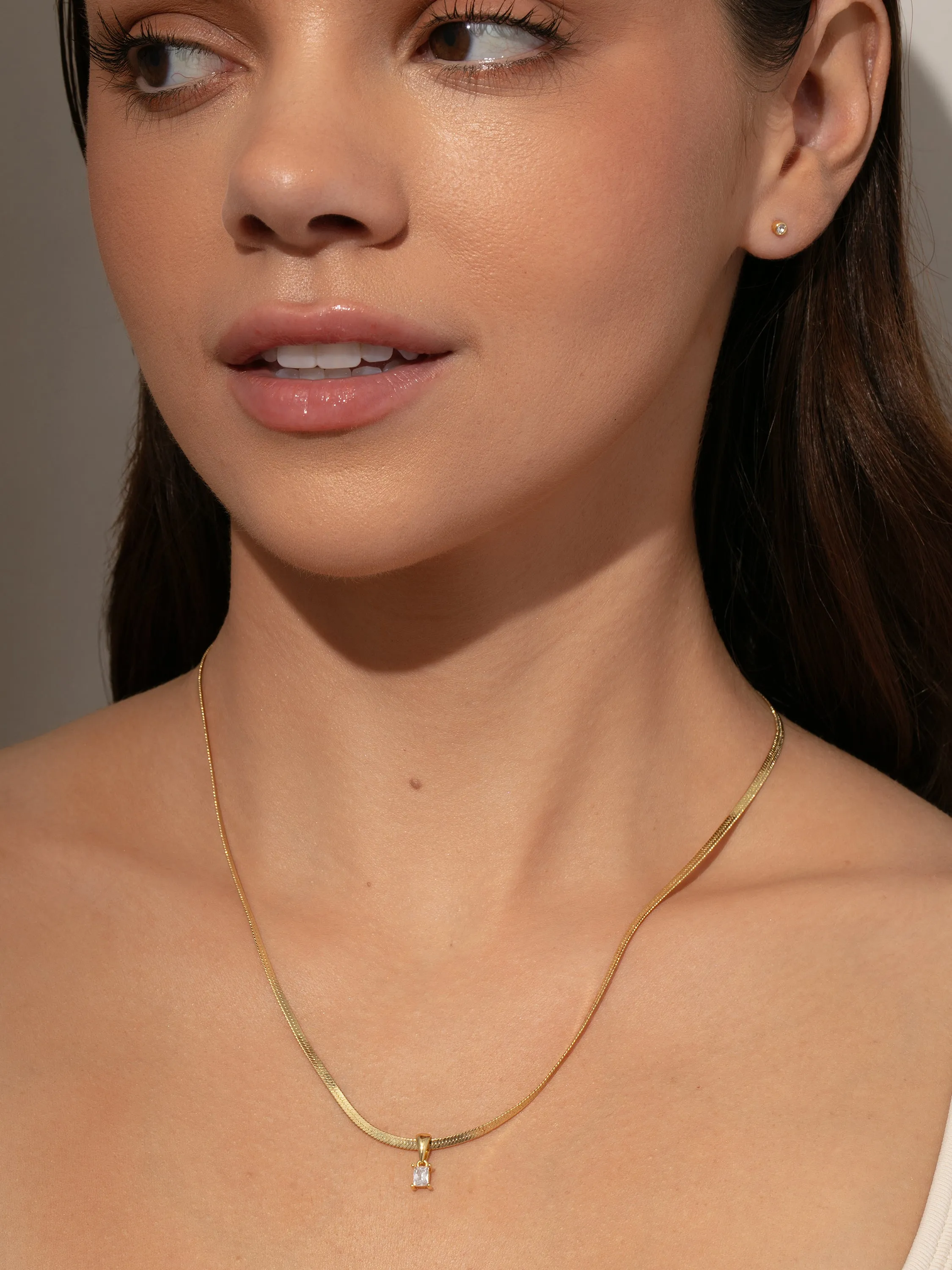 Work It Herringbone Chain Necklace sold by Uncommon James product image thumbnail 2