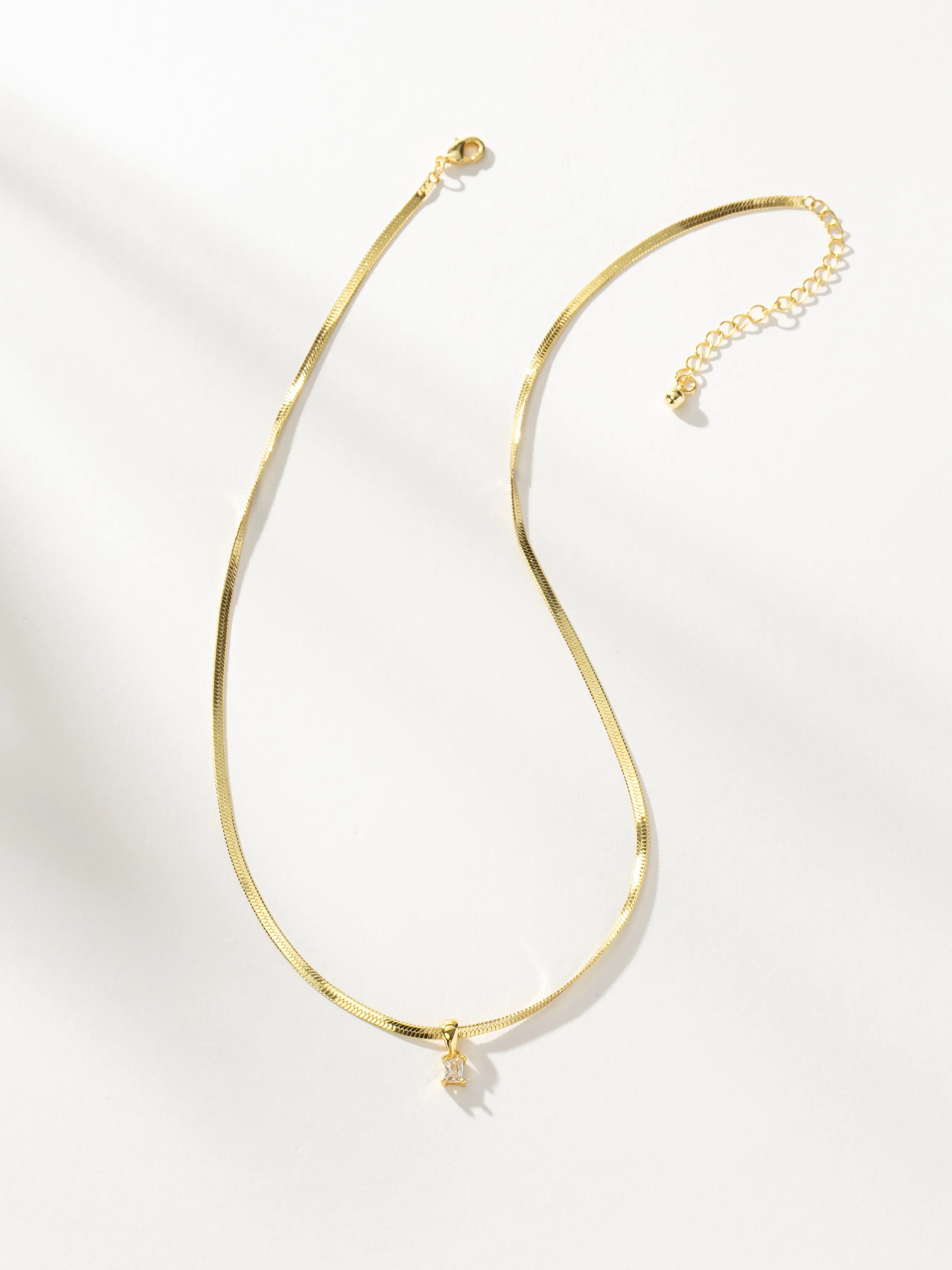 Work It Herringbone Chain Necklace sold by Uncommon James product image thumbnail 3