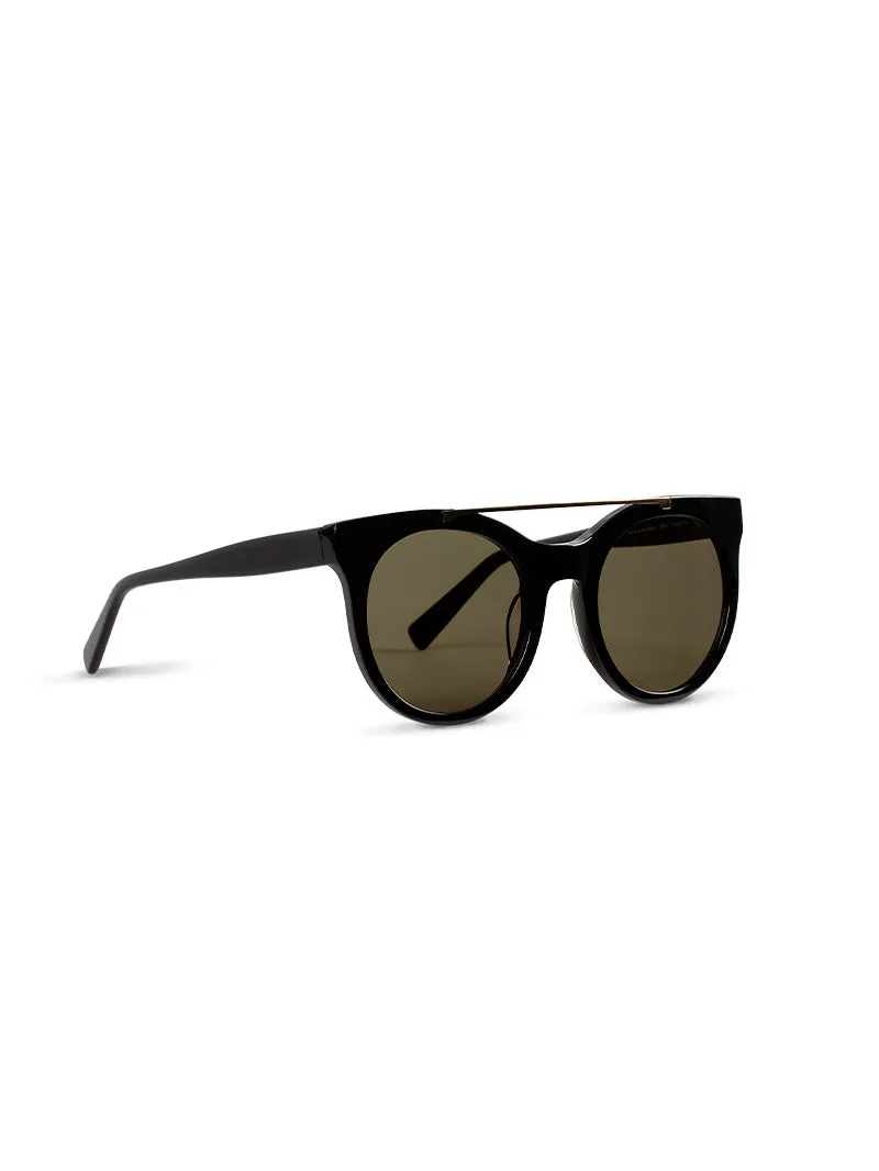 Brow Bar Round Sunglasses sold by Uncommon James product image thumbnail 3