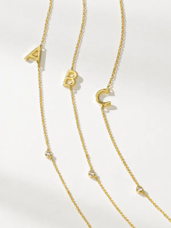 Personalized Touch Initial Necklace sold by Uncommon James