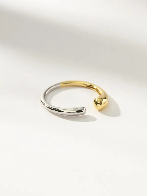 Mixed Metal Muse Ring made by Uncommon James