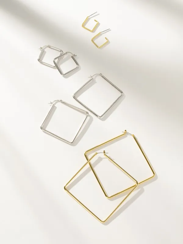 Girl Boss Hoop Earrings made by Uncommon James