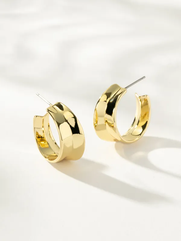 Bold Balance Hoop Earrings made by Uncommon James