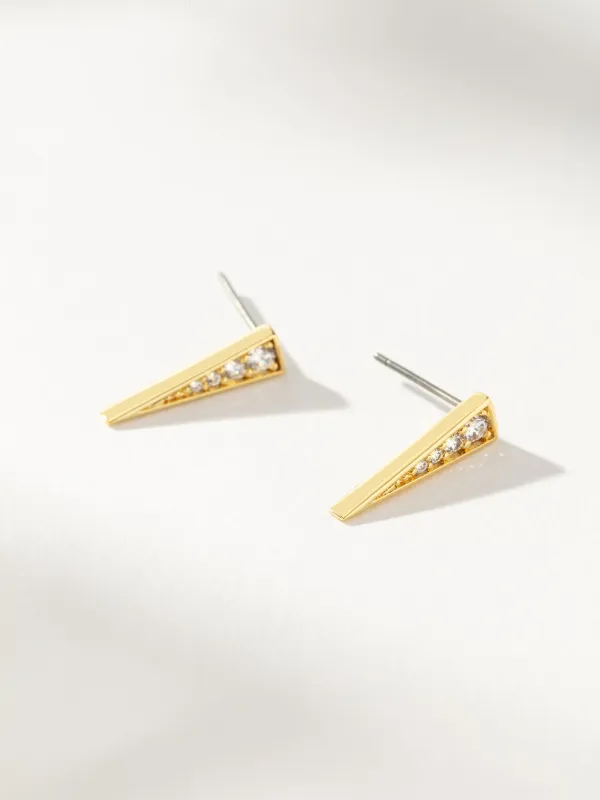 Making A Point Stud Earrings made by Uncommon James
