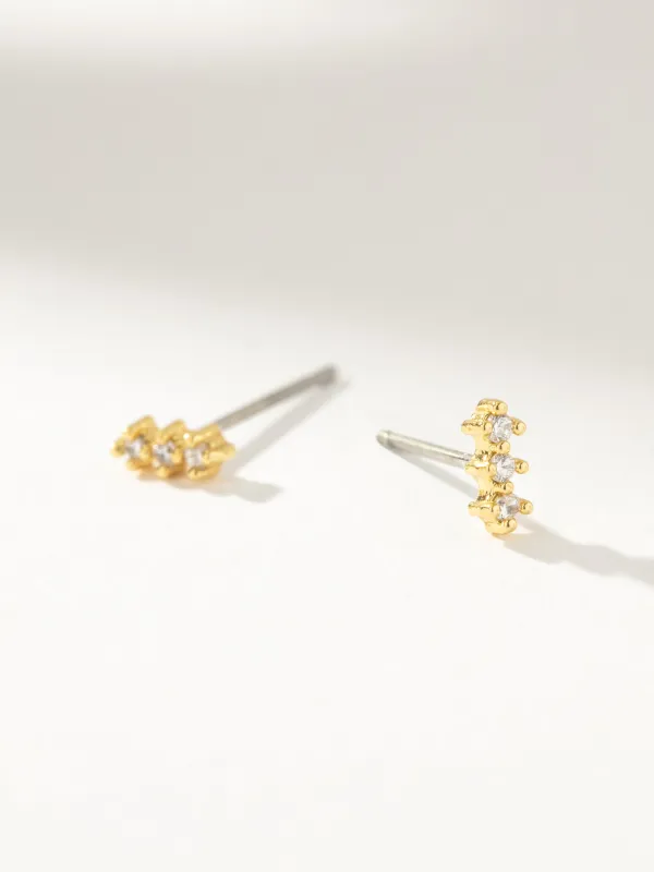 Easy Stud Earrings made by Uncommon James